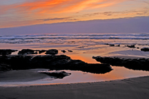 Sunset on Oregon Coast